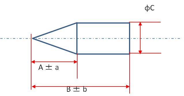 鋭角部の加工において設計変更による品質向上のポイント 特殊小径ピン Com 特殊小径ピン Com